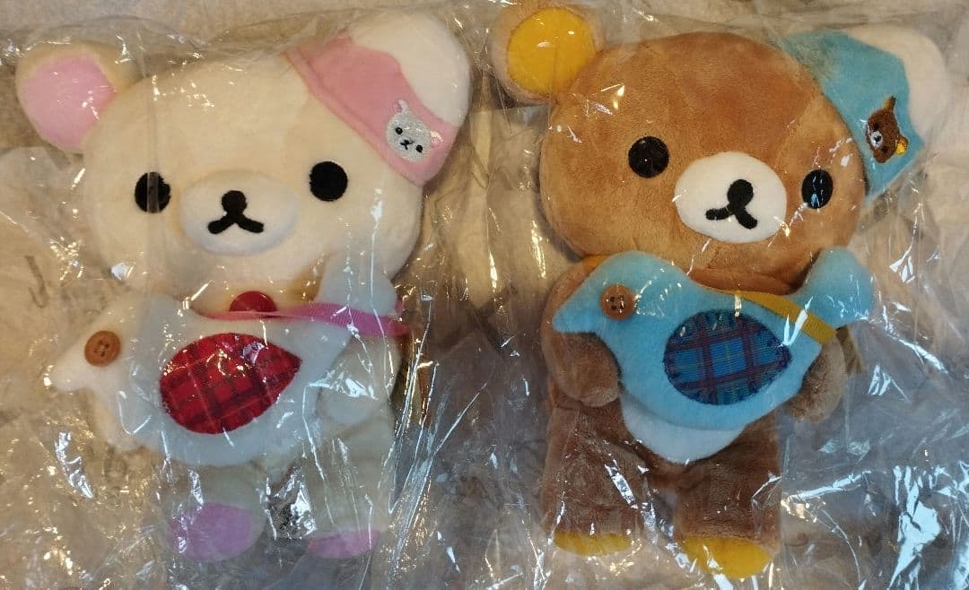 リラックマとコリラックマのぬいぐるみセット　限定品　紙タグ付