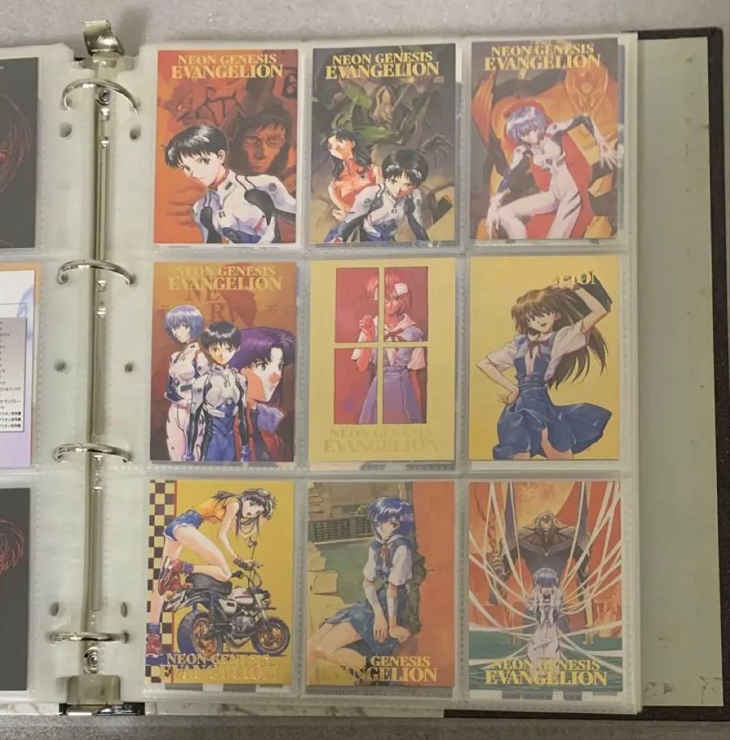 全172類 + 全172類 新世紀エヴァンゲリオン カードダス バインダー付き