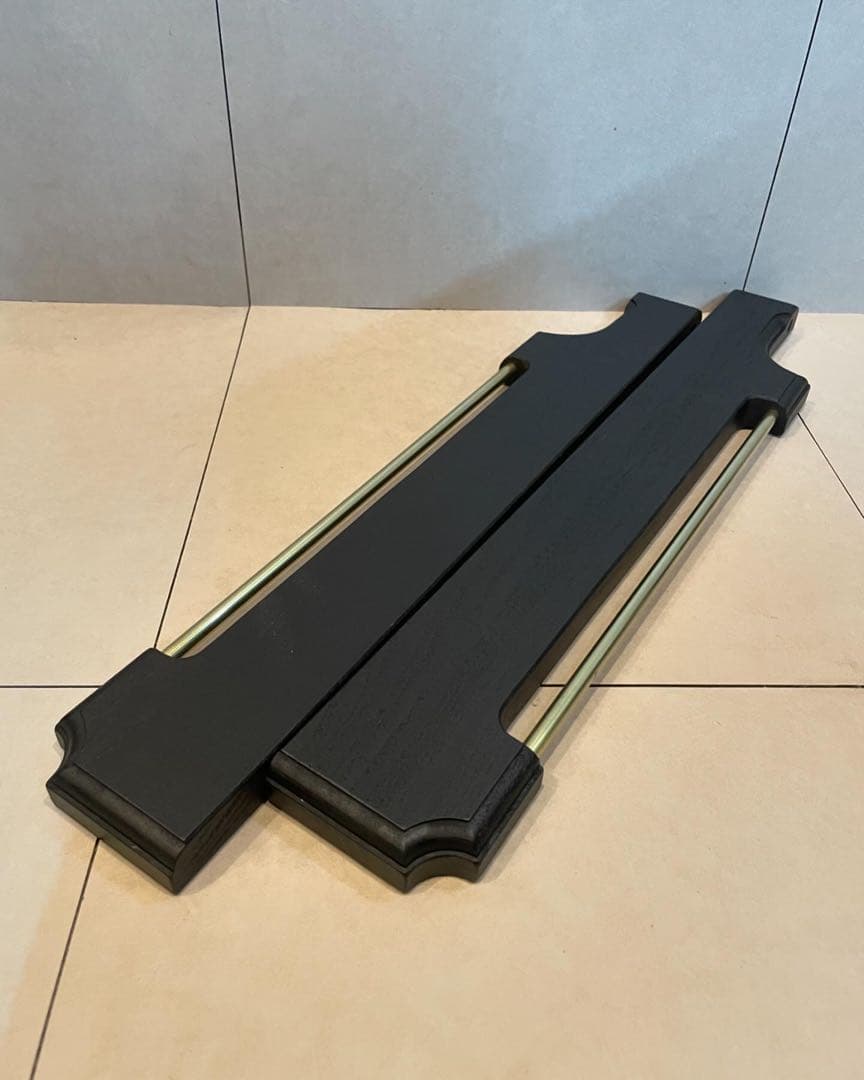 ルーツオリジナル　\" RAMZ \" \"ラムズ\" アームレスト　ブラック　アッソブ