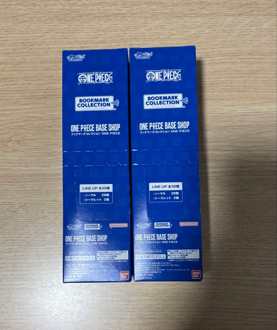ONE PIECE BASE SHOP ブックマーク ボックス　20パック×2