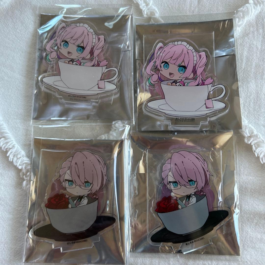 アニメキャラクター 缶バッジ・ポストカードセット