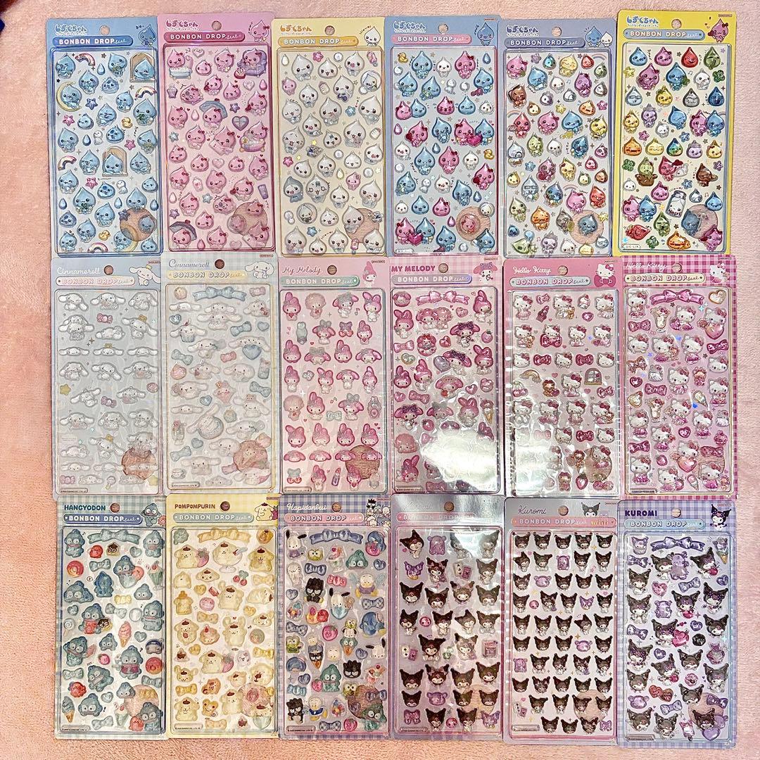 〖即購入不可〗正規品　ボンボンドロップシール/うるちゅるポップシール他まとめ売り