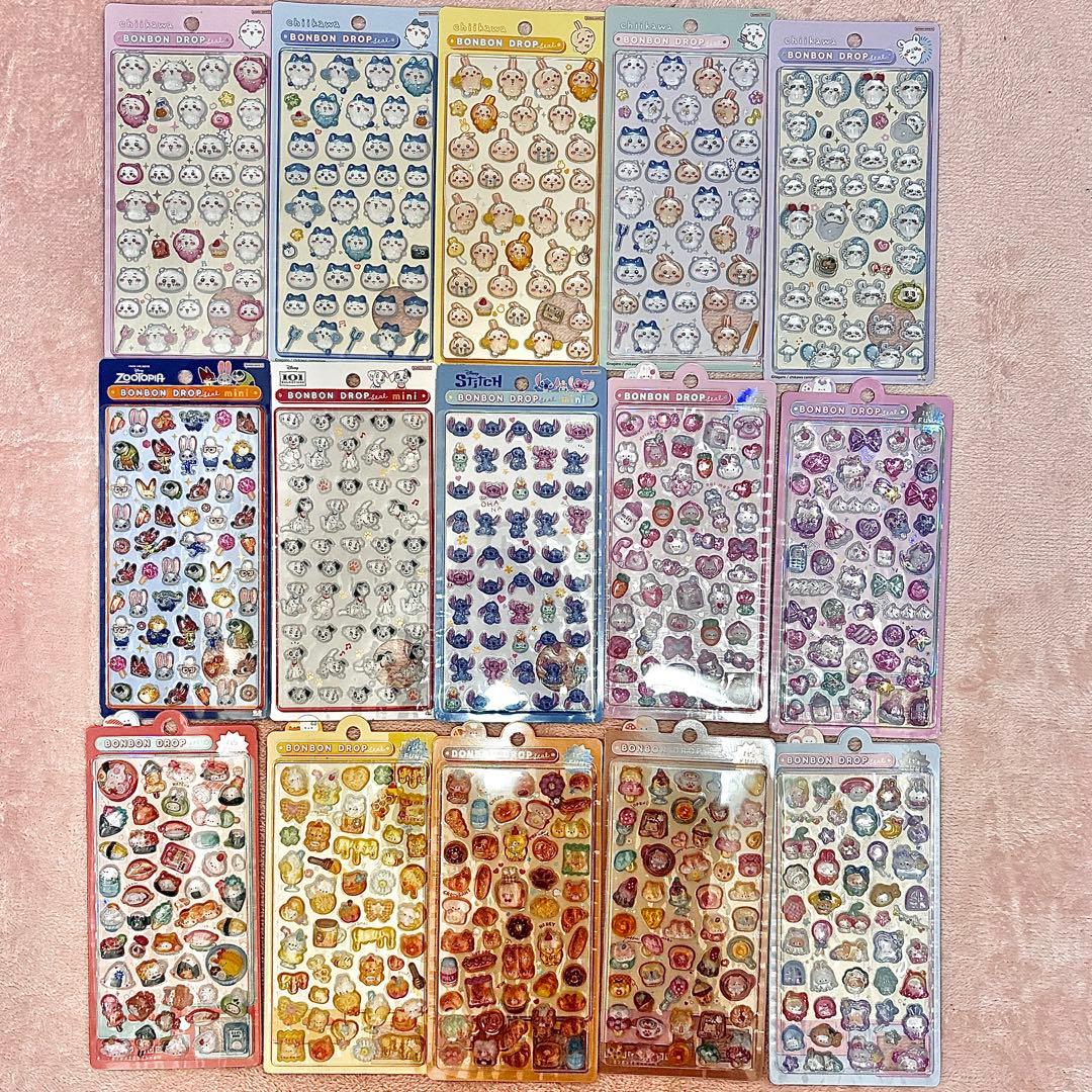 〖即購入不可〗正規品　ボンボンドロップシール/うるちゅるポップシール他まとめ売り