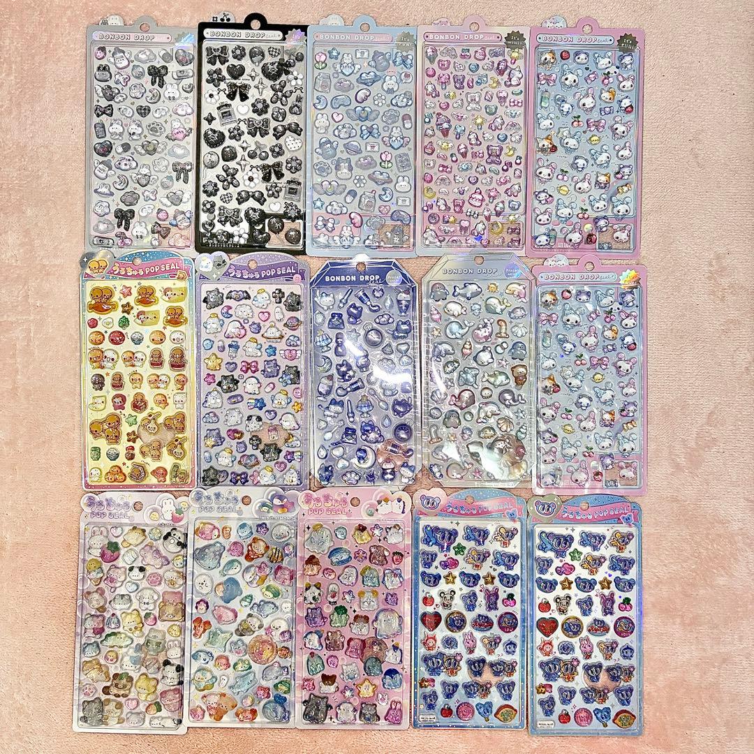 〖即購入不可〗正規品　ボンボンドロップシール/うるちゅるポップシール他まとめ売り