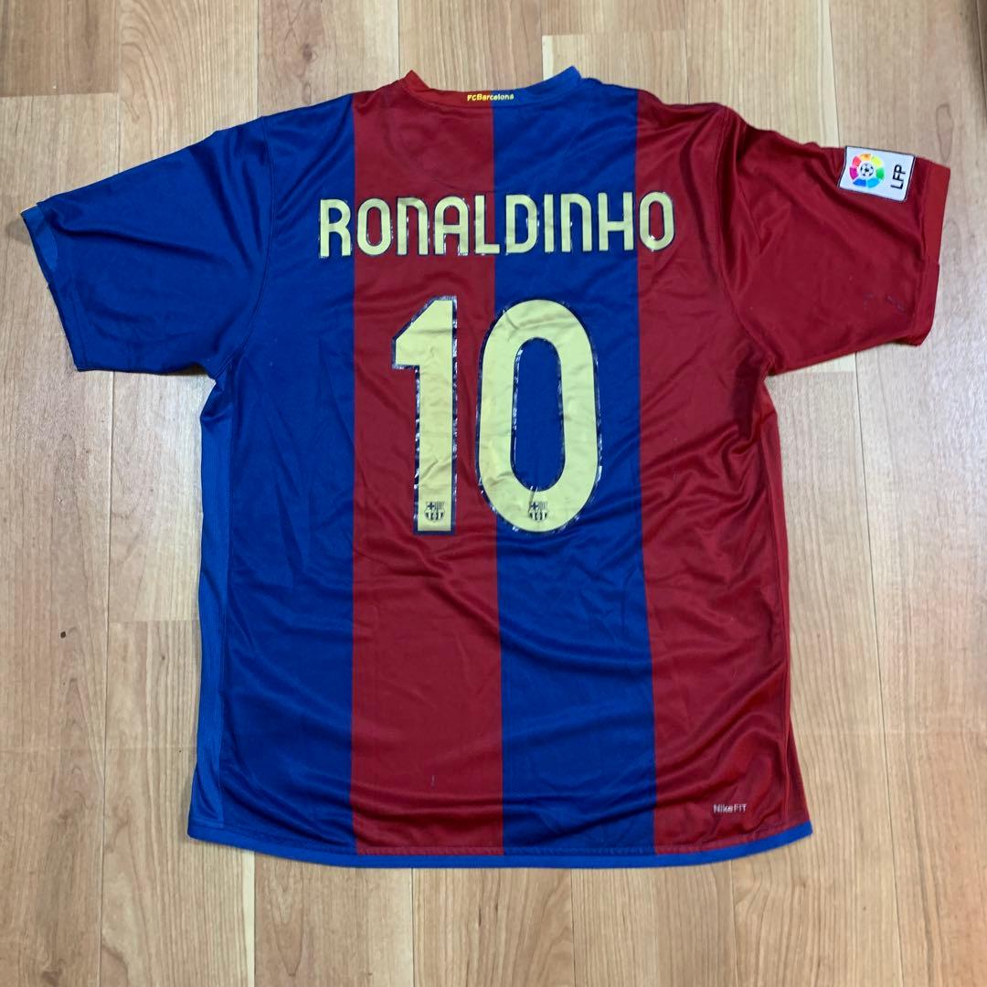 早い者勝ち！】06-07 ロナウジーニョ ユニフォーム バルセロナ
