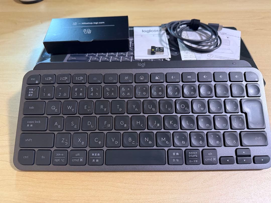 logicool MX KEYS mini KX700GRdr 日本語配列 ロジクール MX KEYS MINI KX700GRを徹底レビュー！実際に使ってわかっ