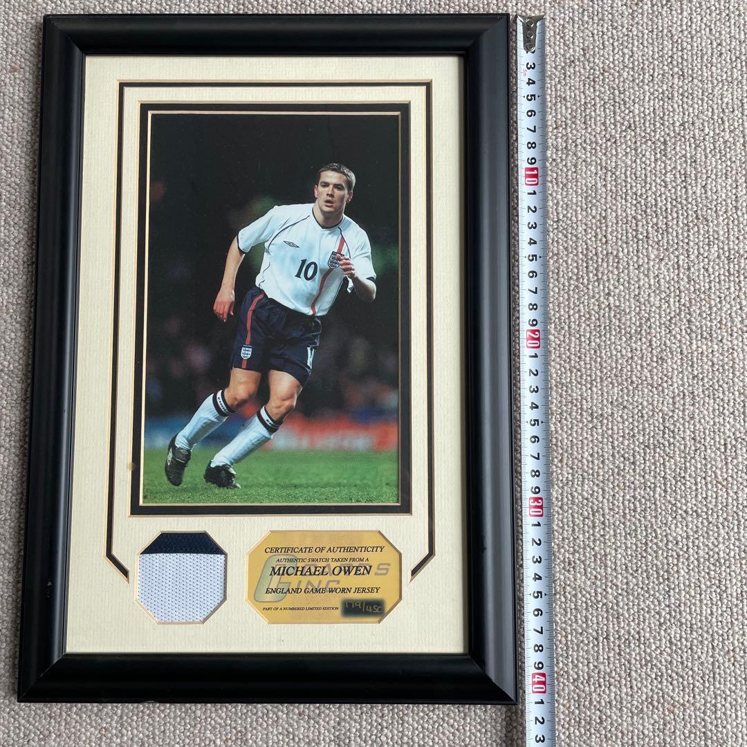希少 マイケル・オーウェン 記念グッズ