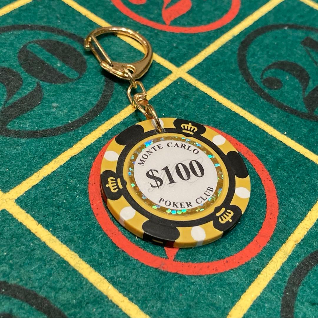 ポーカーチップ カジノチップ キーホルダー - メルカリ