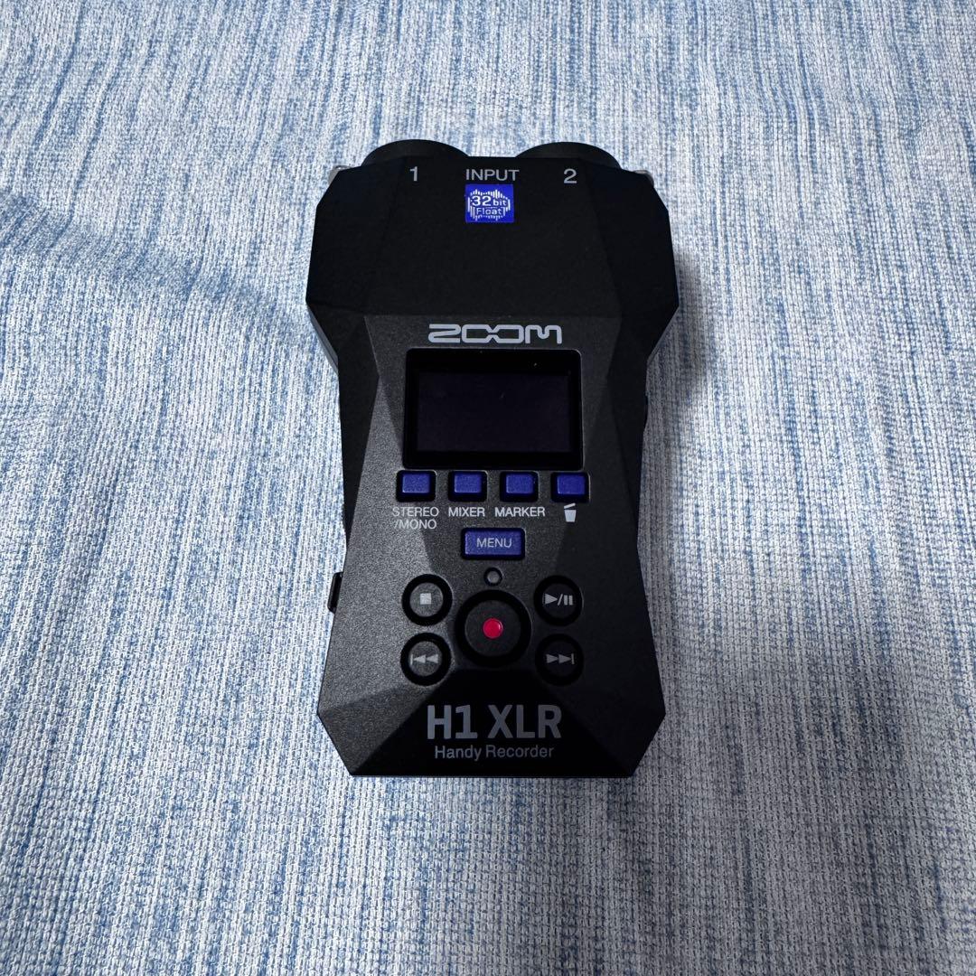 【美品】ZOOM H1 xlr ポータブルレコーダー（32bit float） H1 XLR 2 Track Handy Recorder | Buy Now | ZOOM