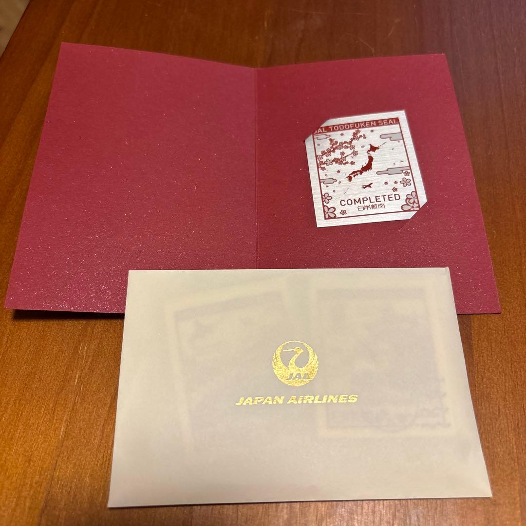 JAPAN AIRLINES 都道府県シール