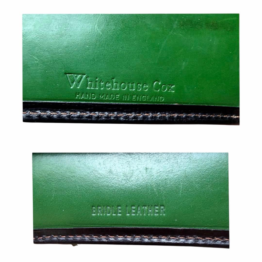 希少✨ホワイトハウスコックス 二つ折り 財布 ブライドルレザー