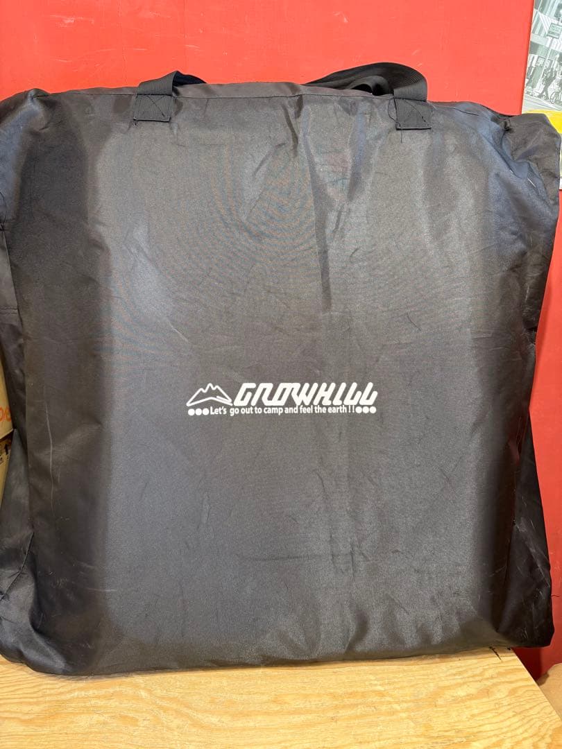 【GROWHILL】 グローヒル テントコット 高床 折り畳み式 テントコット 大型 高床式テント 2人用 キャンプ テントベッド