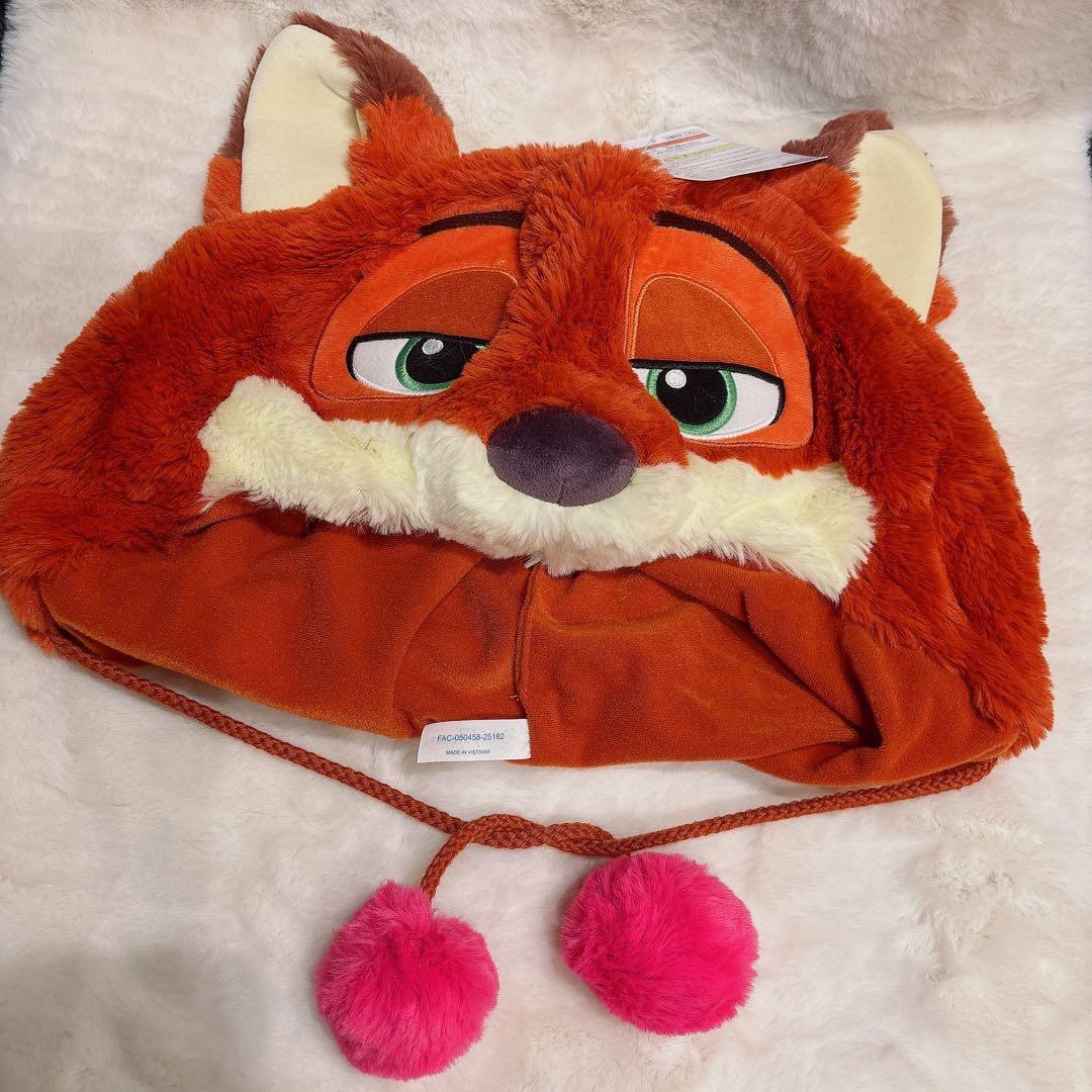 ディズニーリゾート ファンキャップ ズートピア ニック ジュディ 帽子