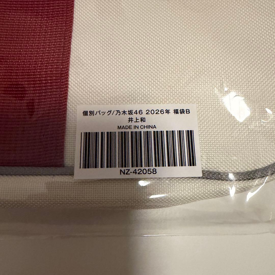 乃木坂46 井上和 2026年 福袋 Luckybag 個別バッグ - メルカリ