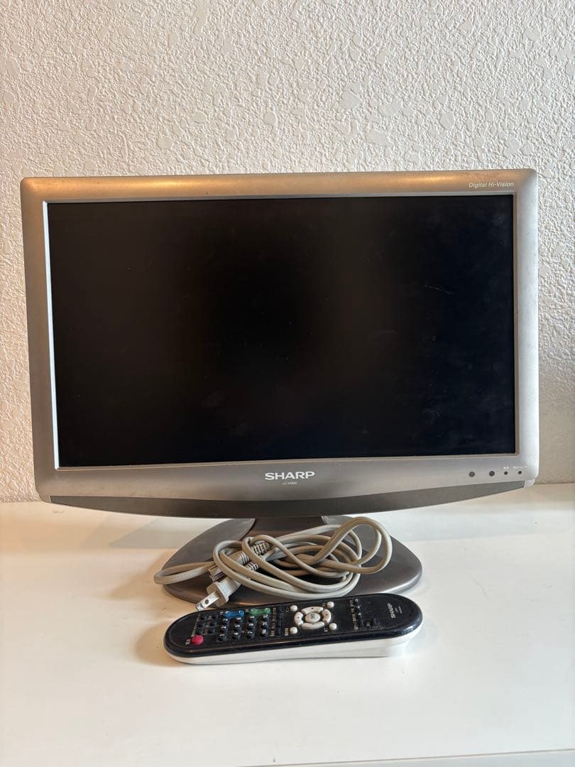 SHARP 液晶テレビ リモコン付き　LC-H1850　2008年製 SHARP（シャープ） 爆買 新生活応援 中古 液晶テレビ 一人暮らし 19V