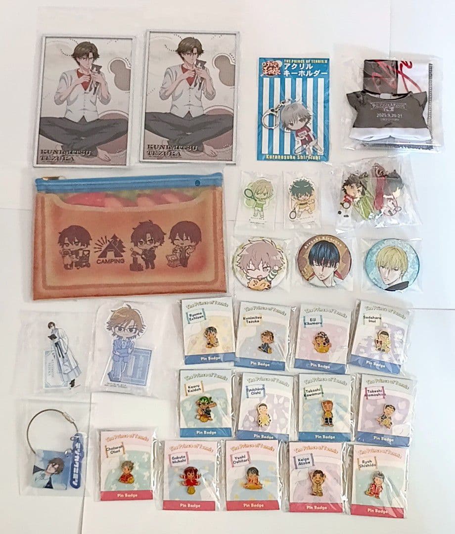 テニスの王子様　クリアカード　アクスタ　缶バッジ　まとめ売り