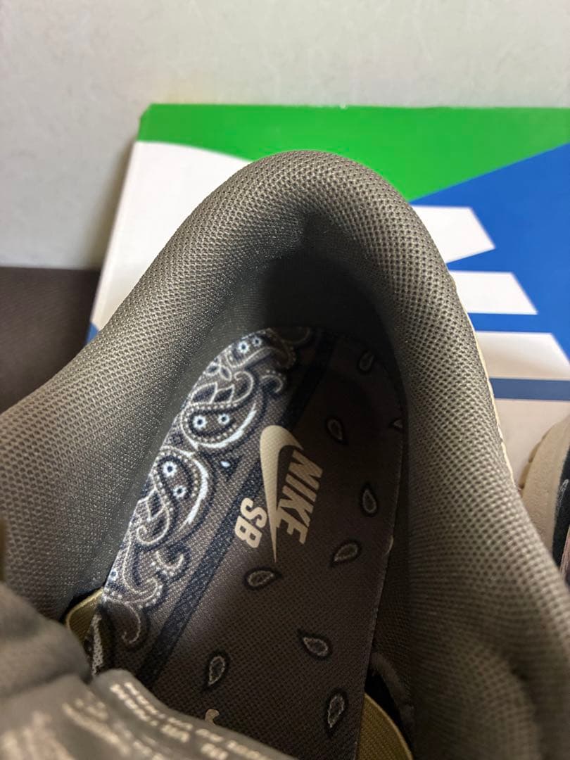 Travis Scott × Nike SB Dunk Low 27.5cm