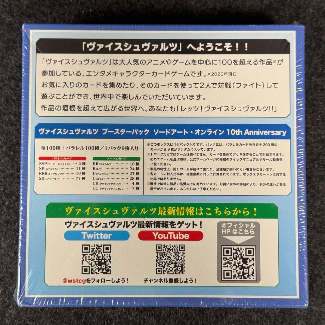 WS ソードアート・オンライン 10th Anniversary 未開封box