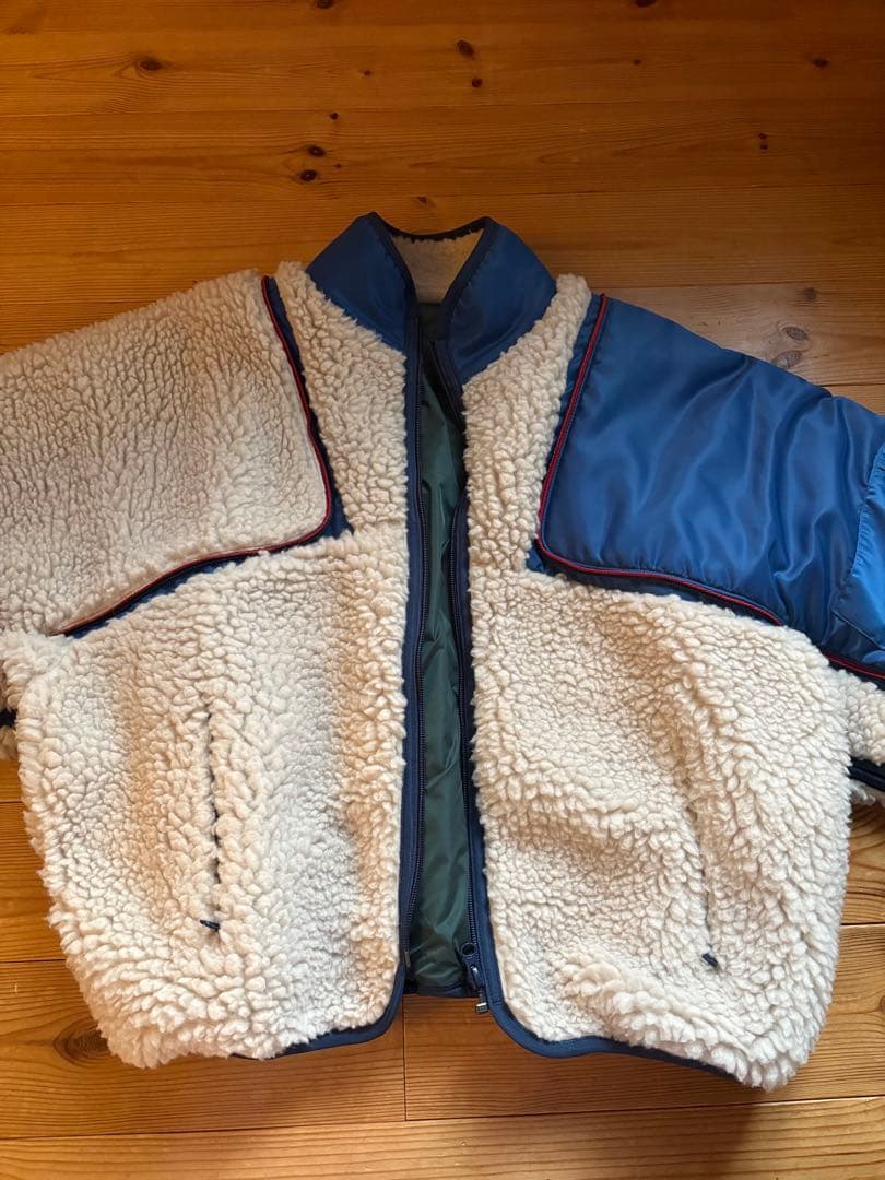 KAPITAL キャピタル ボアフリースブルゾン - メルカリ