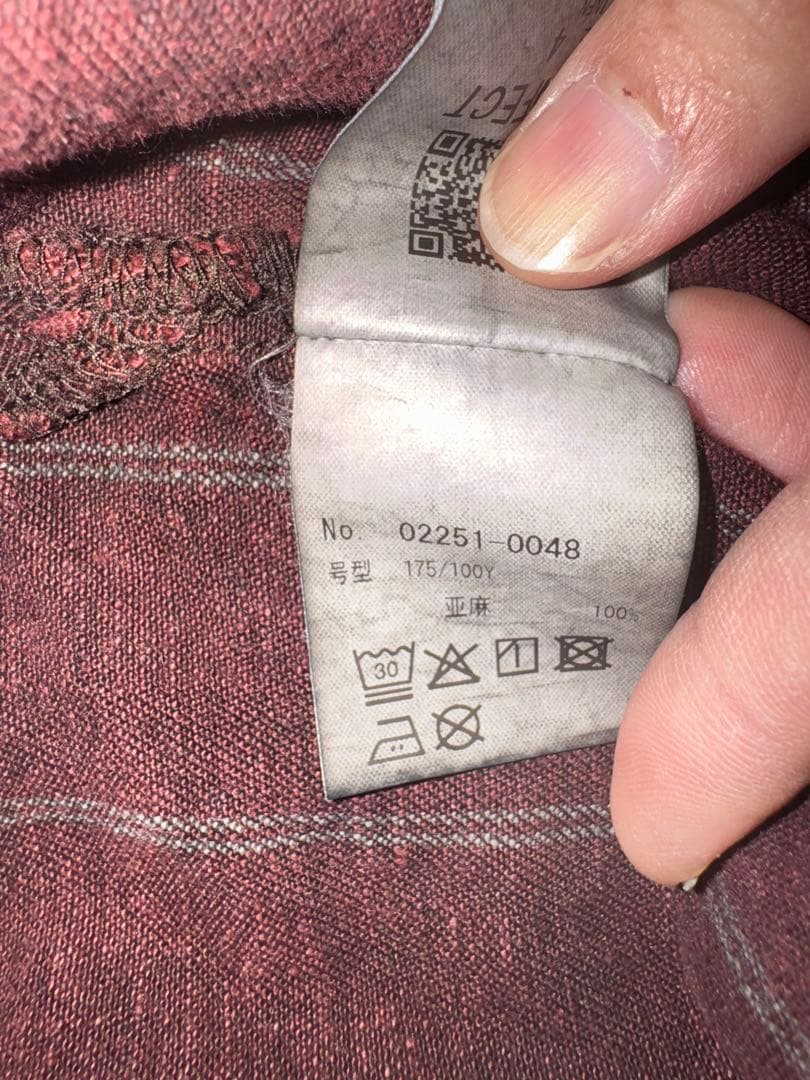 け*ろ様 CONFECT リネンデニム墨染めワークシャツ size4 - メルカリ