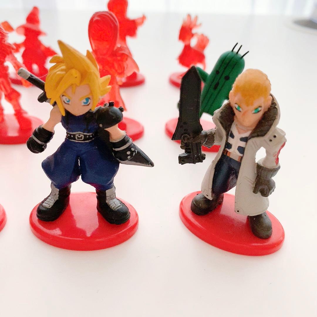 ファイナルファンタジー7.8.9.10コカコーラフィギュア - メルカリ