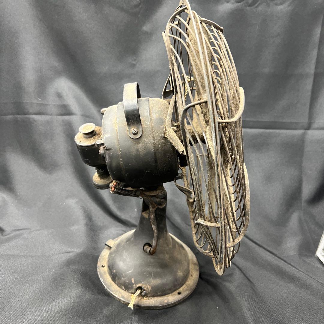 H2【used】ジャンク品 レトロ扇風機 インテリア 鉄製 昭和レトロ