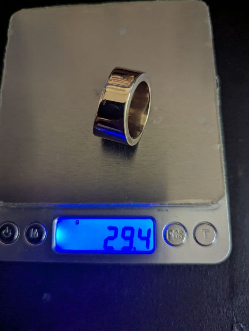 菊紋リング・菊紋真鍮リング・レトロ印台リング・政治結社・ジャンク品