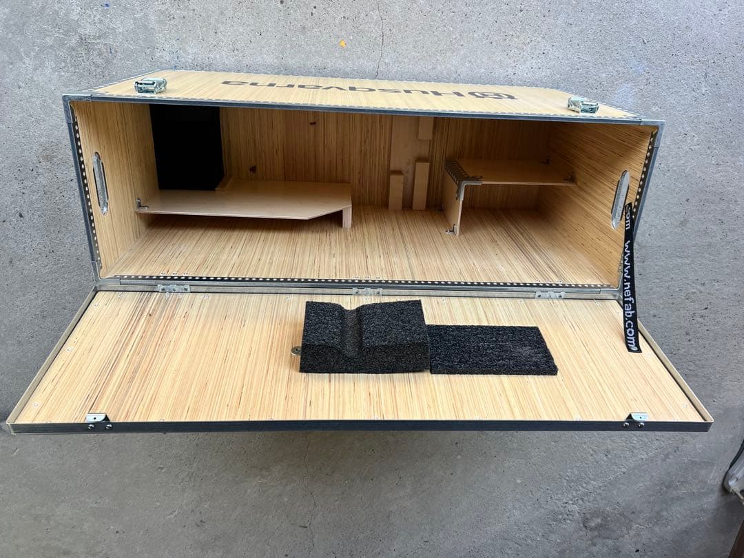 Husqvarna ハスク 木箱 収納 チェーンソー