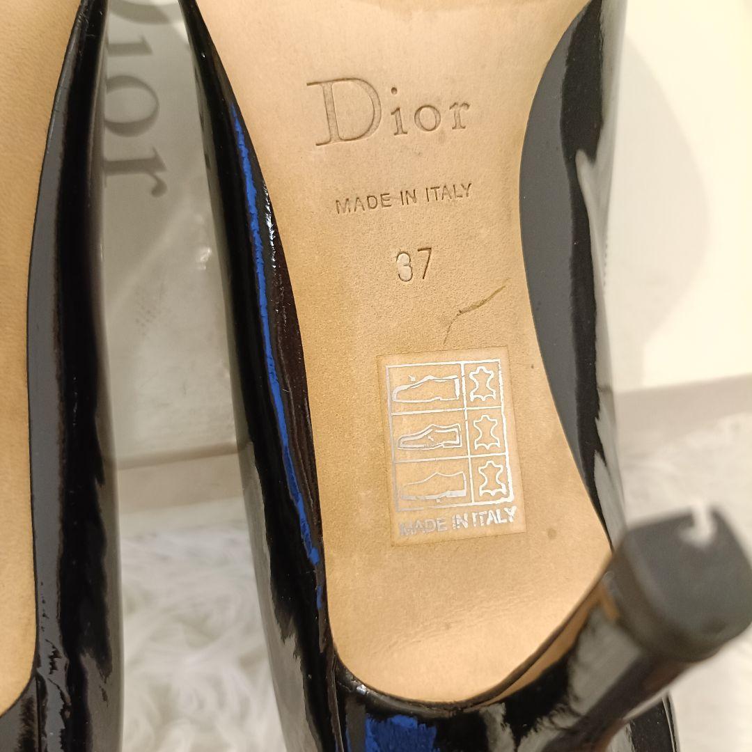 美品✨️箱付　Dior ブラック ハイヒール パンプス　ディオール 23.5cm
