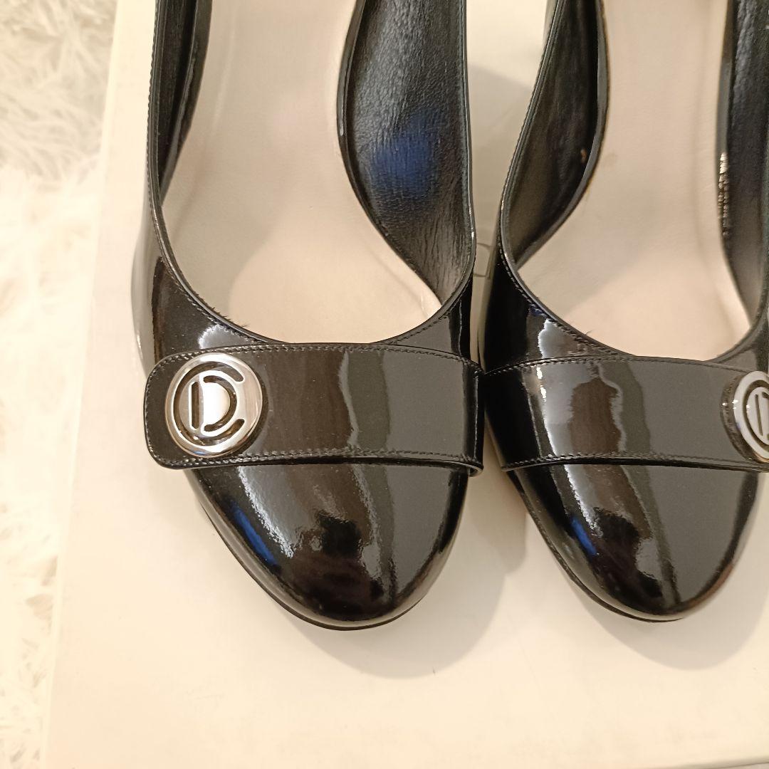美品✨️箱付　Dior ブラック ハイヒール パンプス　ディオール 23.5cm