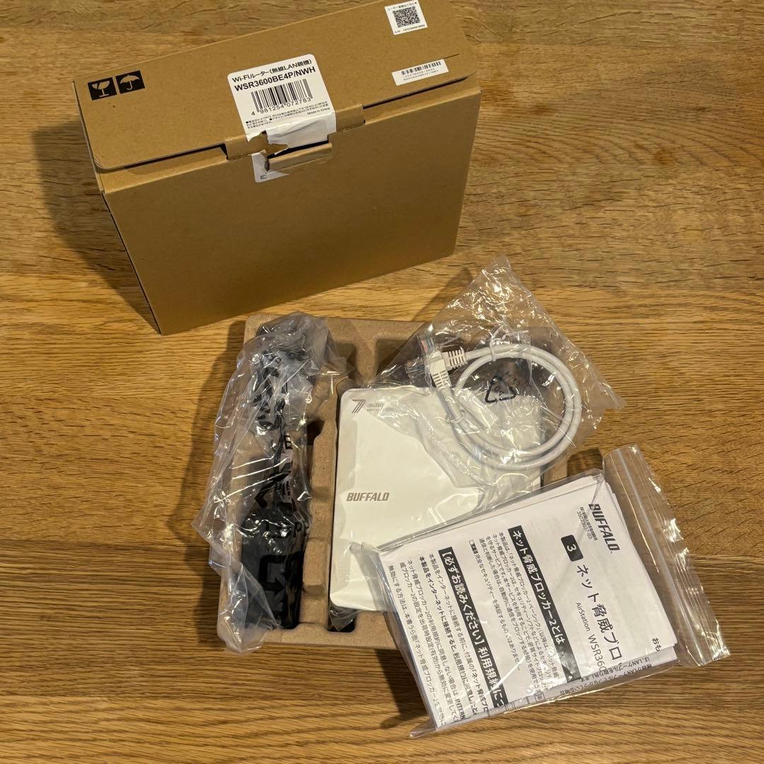 kuni様　　バッファロー　WiFiルーター　無線LAN WSR3600BE4P BUFFALO WSR3600BE4P/DBK | パソコン工房【公式通販】