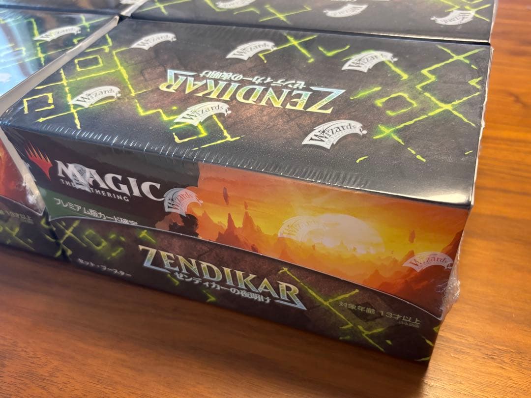 ゼンディカーの夜明け　セットブースター　日本語　未開封 box 4個セット