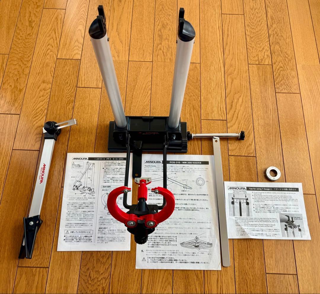 MINOURA FT-1 リム振れ取り台セット - メルカリ