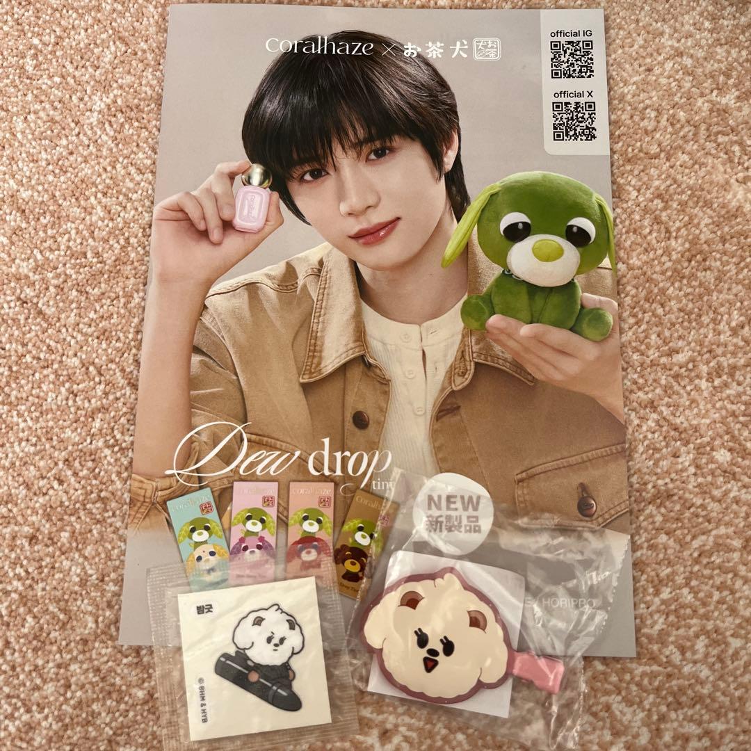 TXT ボムギュ コーラルヘイズ フライヤー バムグッ ヘアクリップ