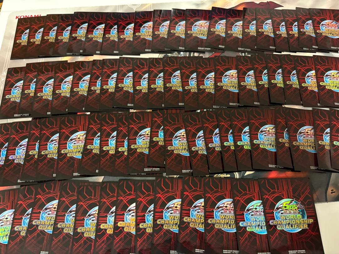 遊戯王 5D's WCQ 2011 スリーブ 73枚