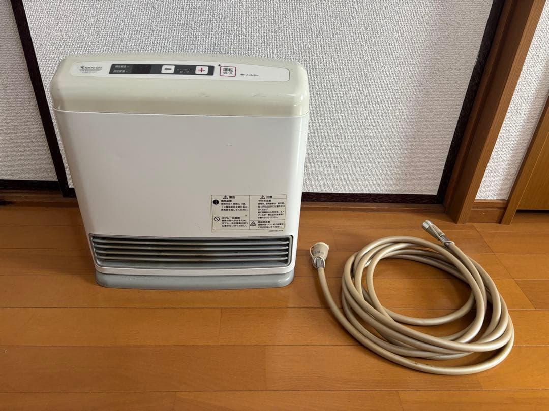 ガスストーブ（都市ガス）　東京ガス　松下製 ガスファンヒーター｜東京ガス