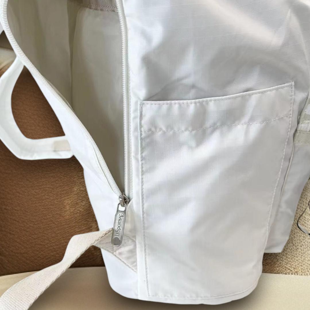 レスポートサック ホワイト 神崎恵 リュック バックパック - メルカリ