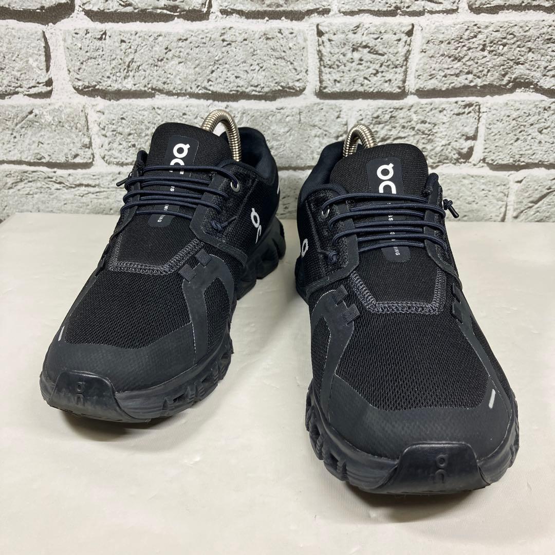 【定番人気】On オン cloud6 クラウド6 25.0cm ブラック 黒