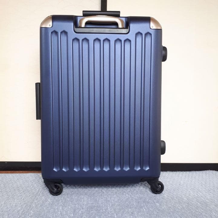 【未使用】スーツケース Mサイズ フレームタイプ 64L 4.3kg プラスワン