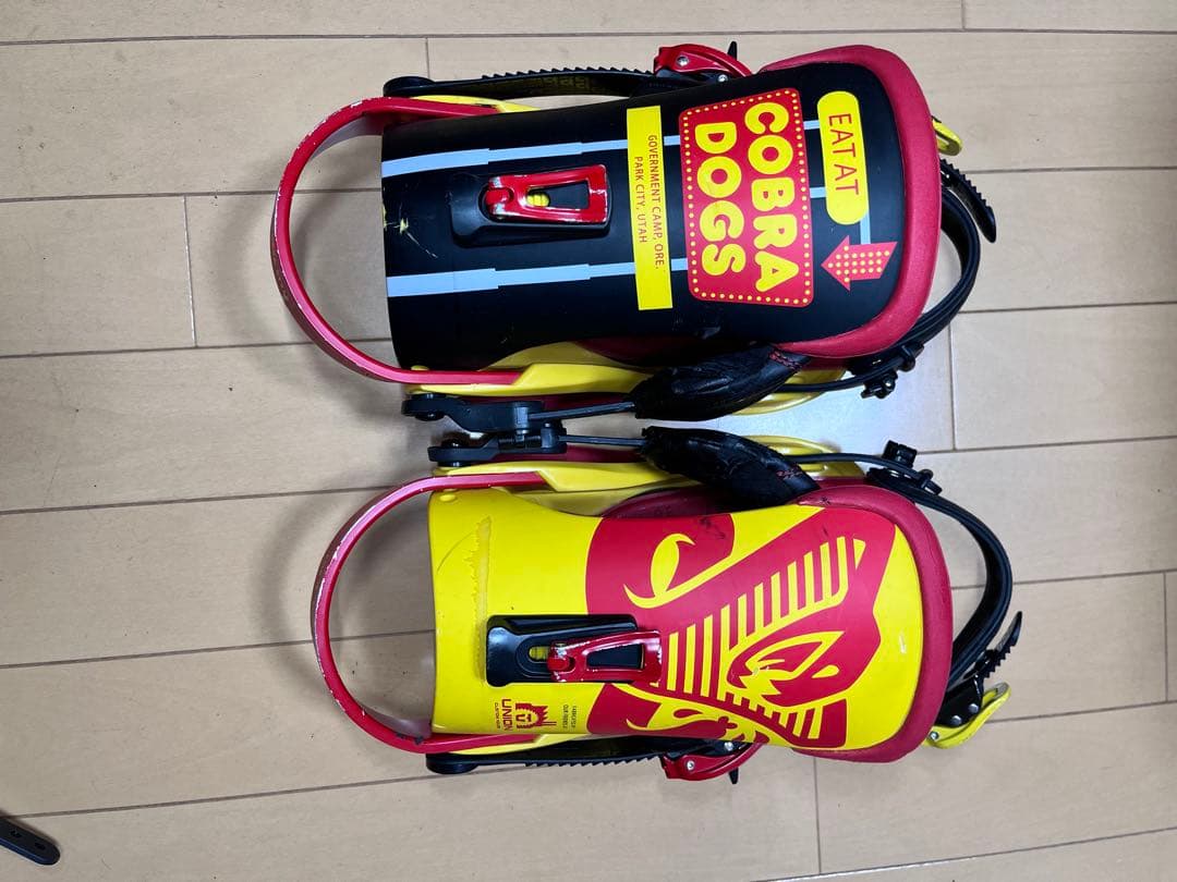 希少】COBRA DOGS×UNION コラボ ビンディング MENS M-L