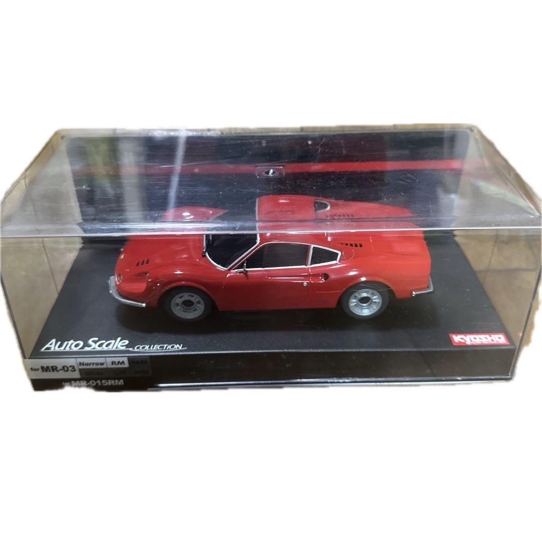 京商ミニッツ　Ferrari Dino 246 GT フェラーリ　ディーノ Amazon | 京商 ミニッツ フェラーリ ディーノ 未走行 タイヤ ホイール