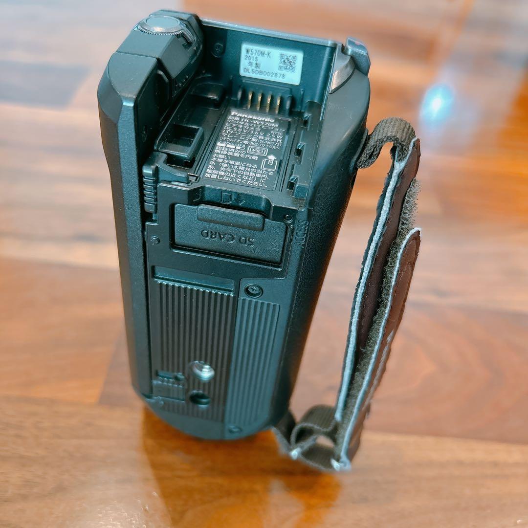 バッテリー2個付】Panasonic HC-W570M ビデオカメラ ブラック - ビデオ