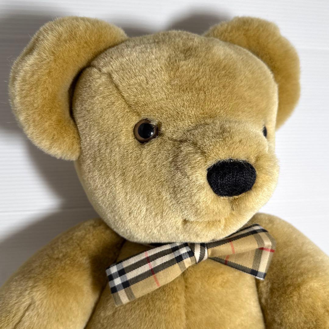 レア！バーバリー クマ ぬいぐるみ テディベア チェック柄 2点セット