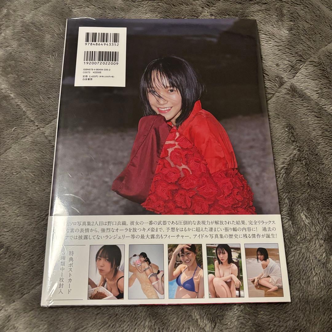 み*ー様 【新品未開封】野口衣織1st写真集「君にしか教えない」