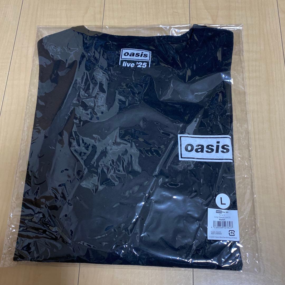 オアシス Tシャツ Long Sleeve Live'25 Lサイズ