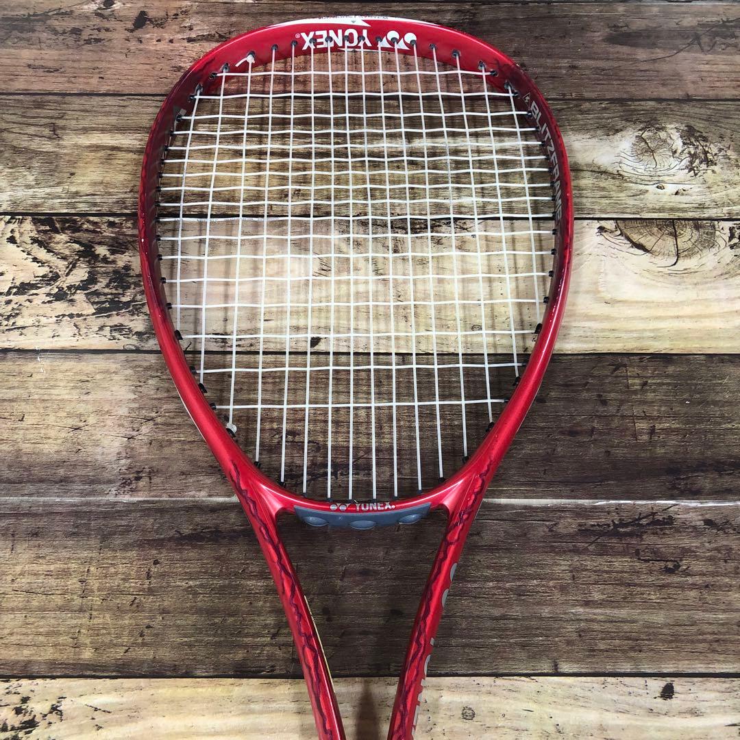 ヨネックス ボルトレイジ7v YONEX 紅 クレナイ 軟式テニスラケット