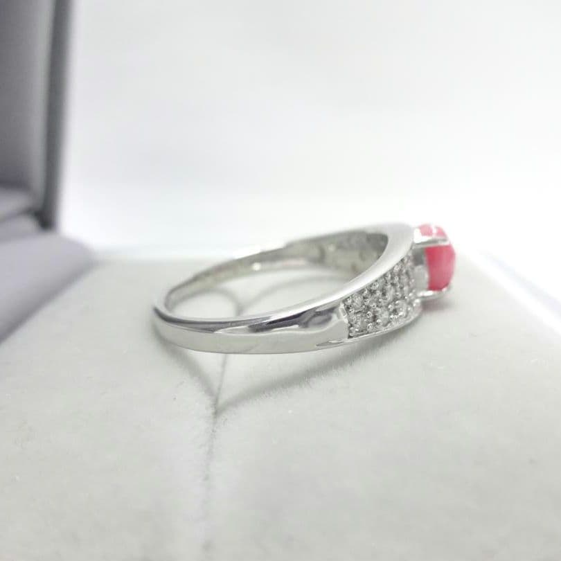 【たか様】コンクパール　ダイヤモンド　リング　0.60ct　0.15ctプラチナ