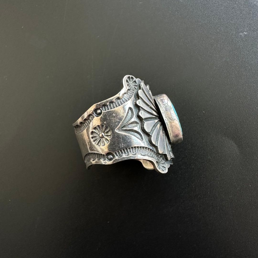 Navajo Sunshine Reeves ターコイズ リング 19号 - メルカリ