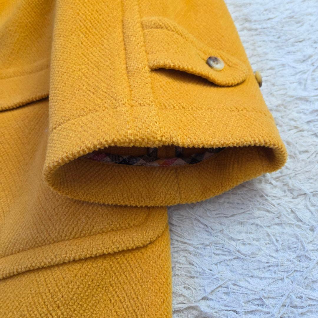 美品 ヴィンテージ DAKS ムーアブルック ダッフルコート ヘリンボーン