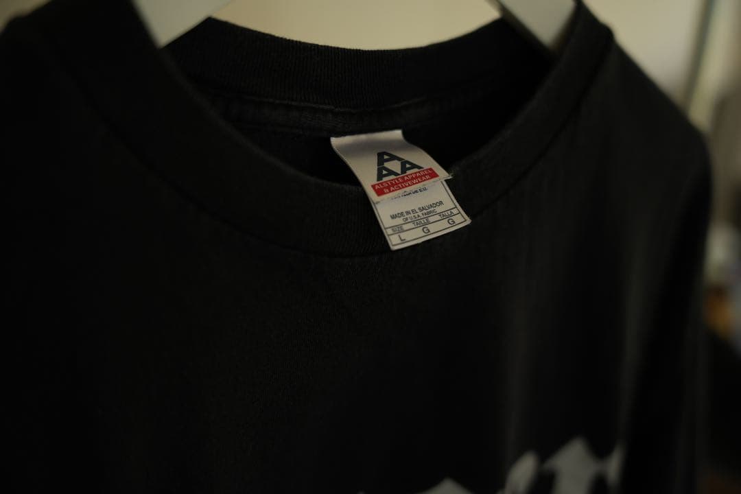 NAS ビンテージ ラップT raptee Lサイズ　オフィシャルプロモ